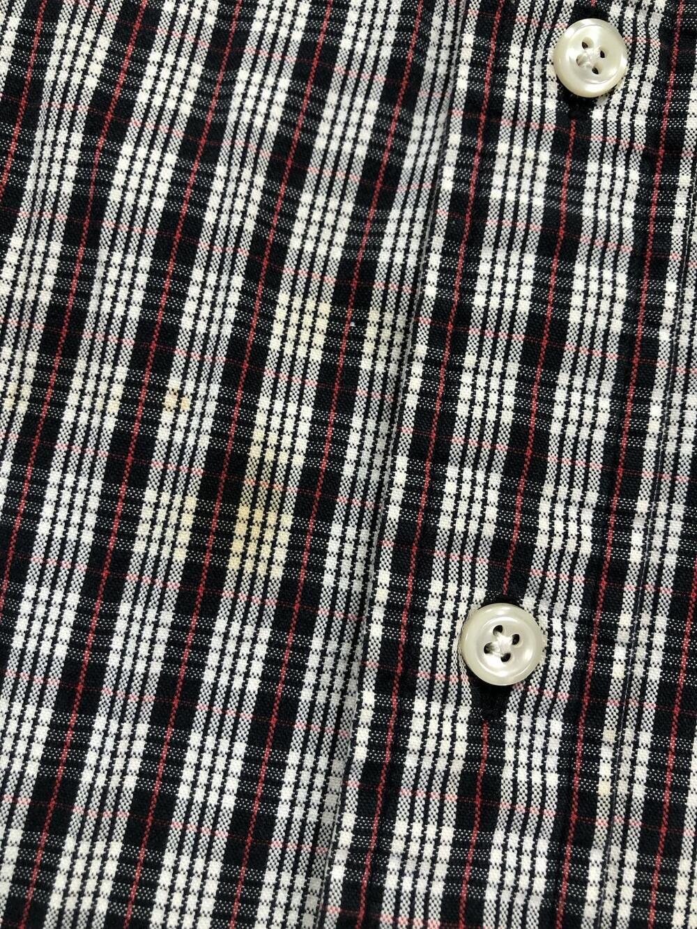 Ralph Lauren Shirt Mens Medium Black Check Long Sleeve Blake Button Down Cotton - Picture 7 of 13